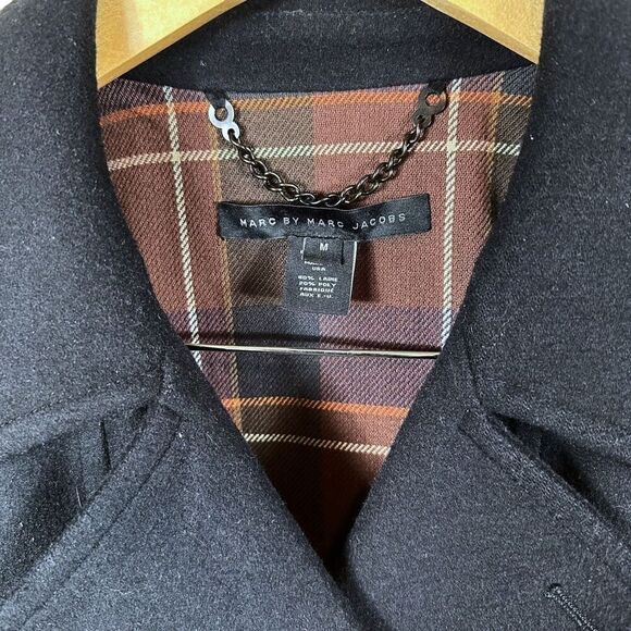 Marc by Marc Jacobs Lain Wool Peacoat Men’s Size M - Picture 2 of 8
